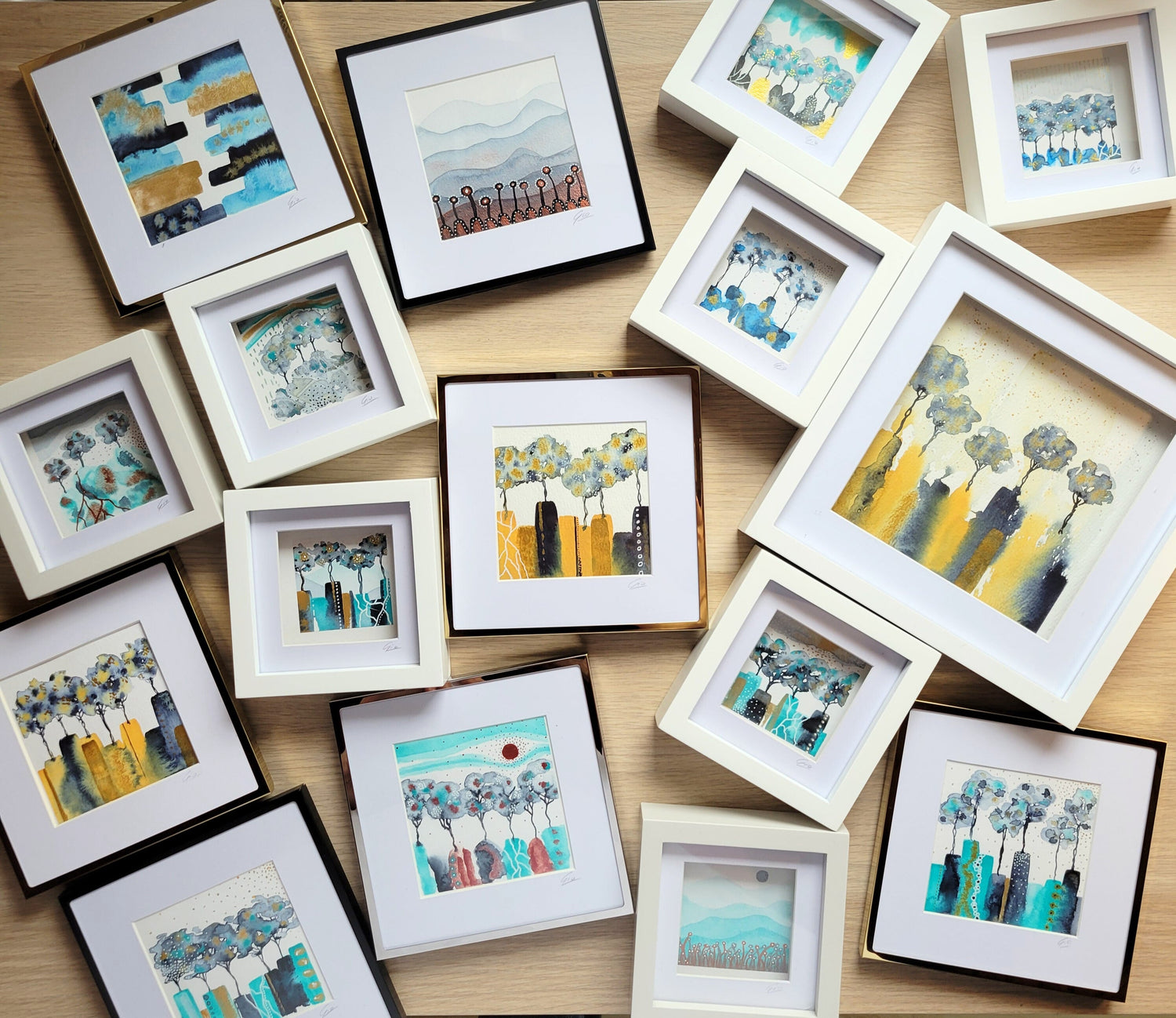 Aquarelles originales