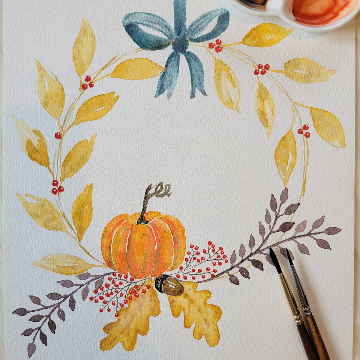 Atelier aquarelle Automne du 31.10.2026 - Mulhouse