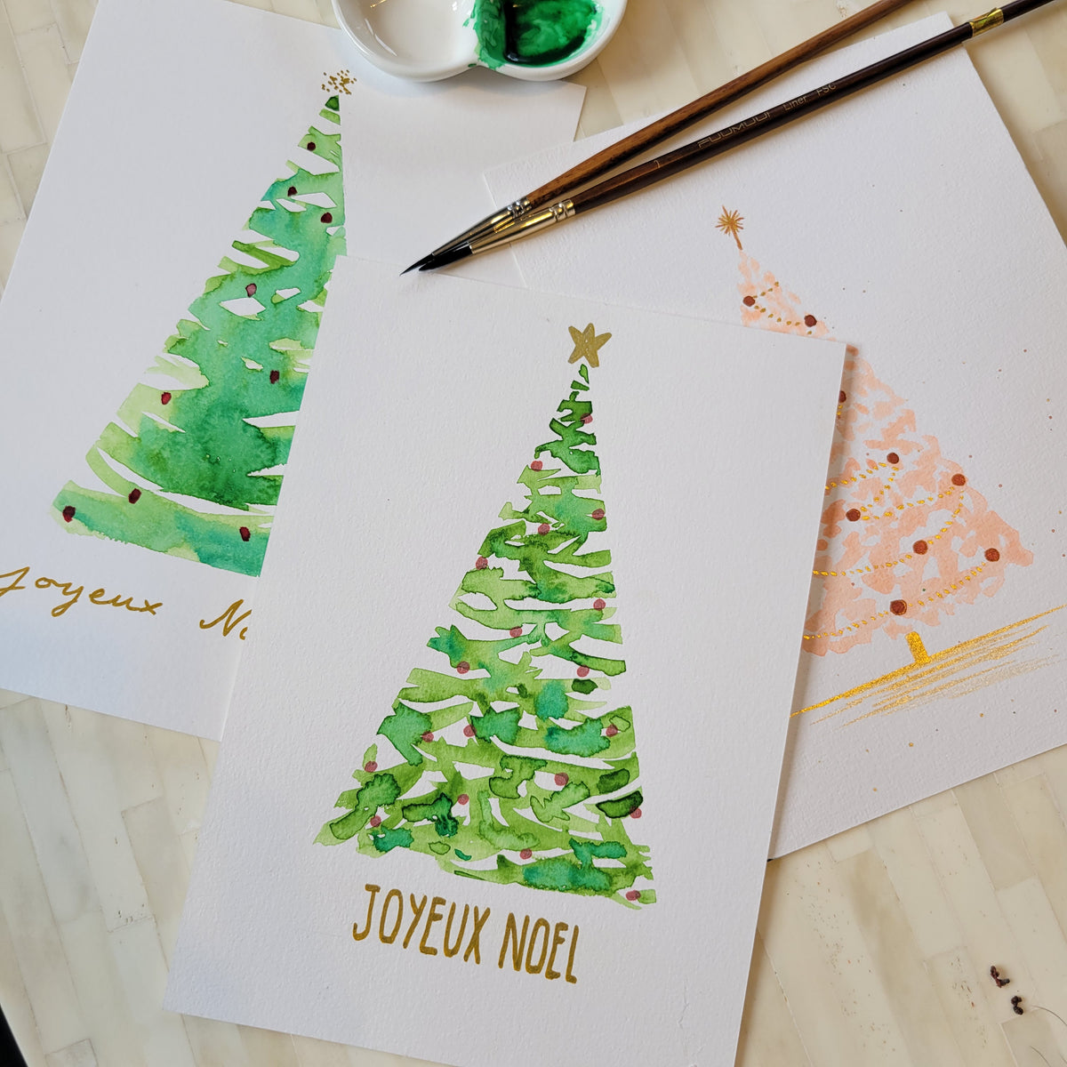 Atelier aquarelle Noël du 05.12.2026 - Mulhouse