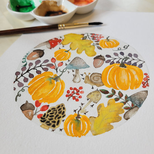 Atelier aquarelle Automne du 31.10.2026 - Mulhouse